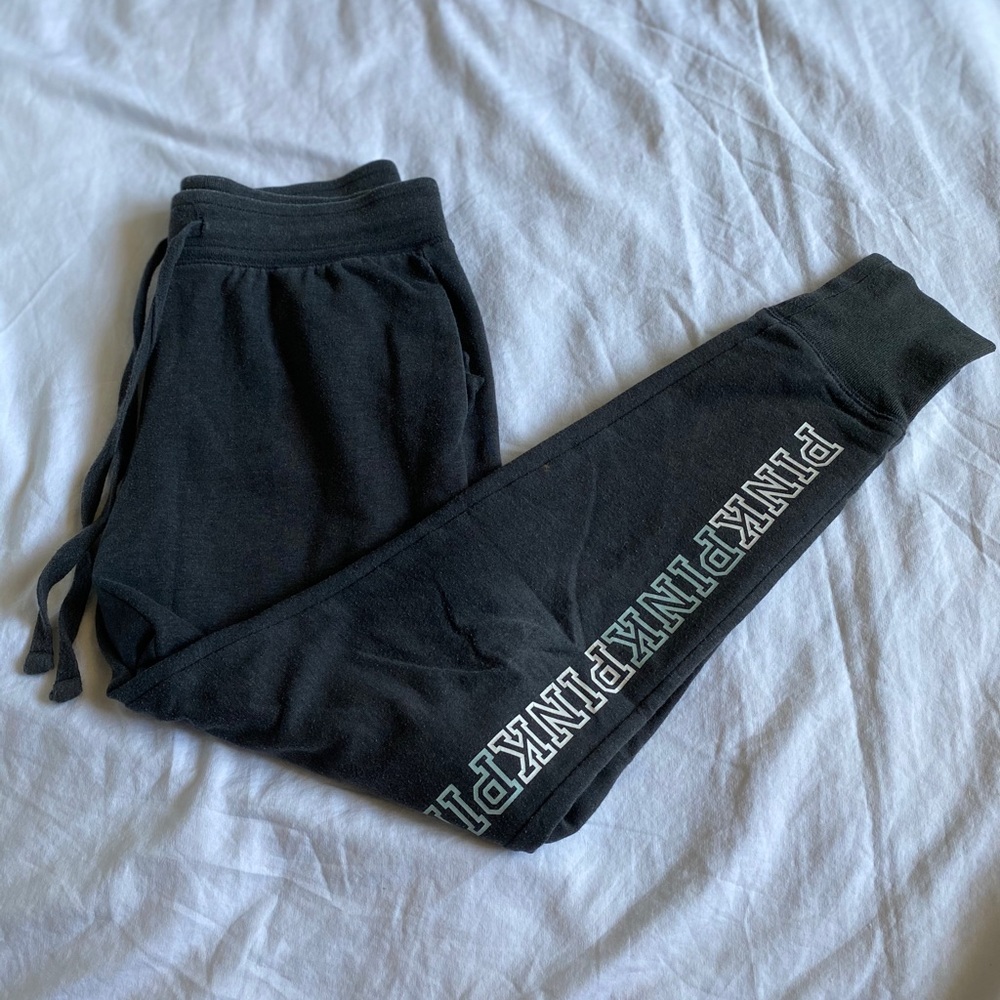Pink joggers